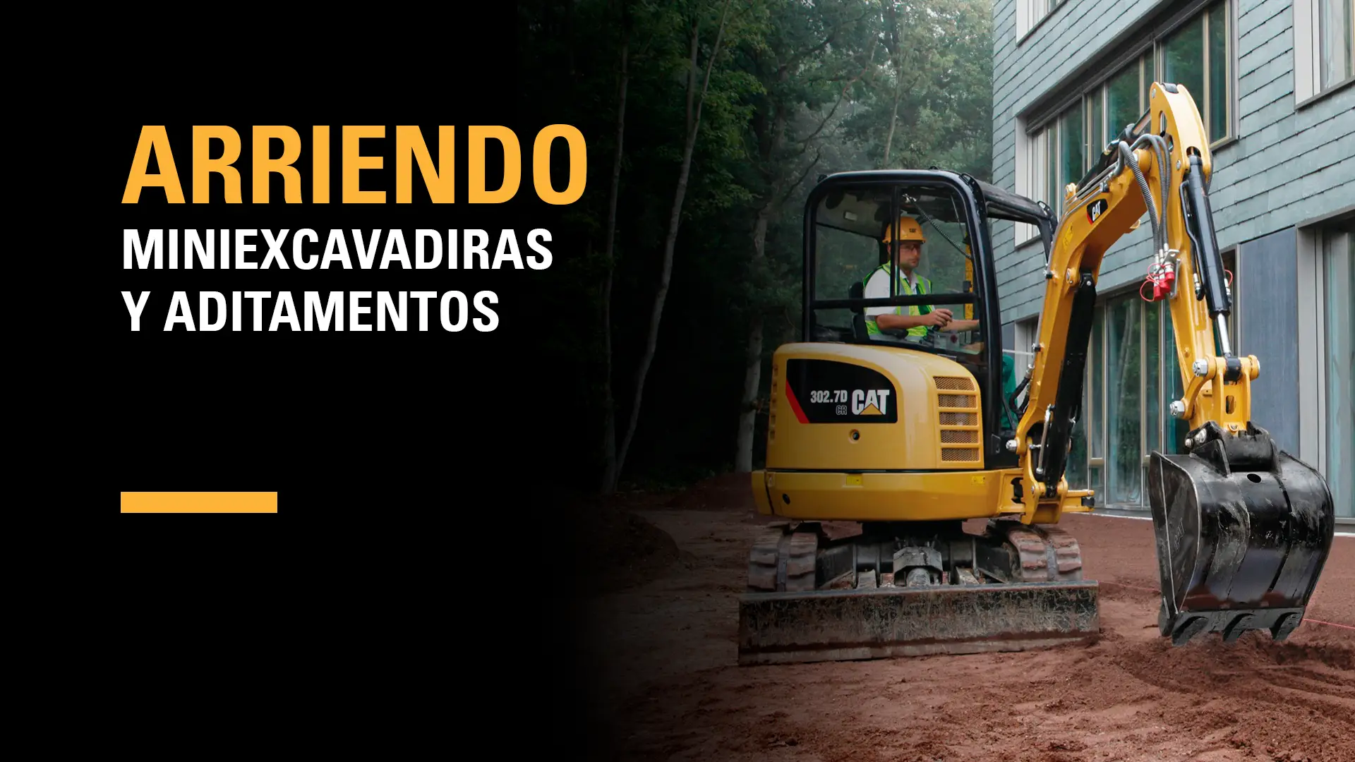 Arriendo de Miniexcavadoras